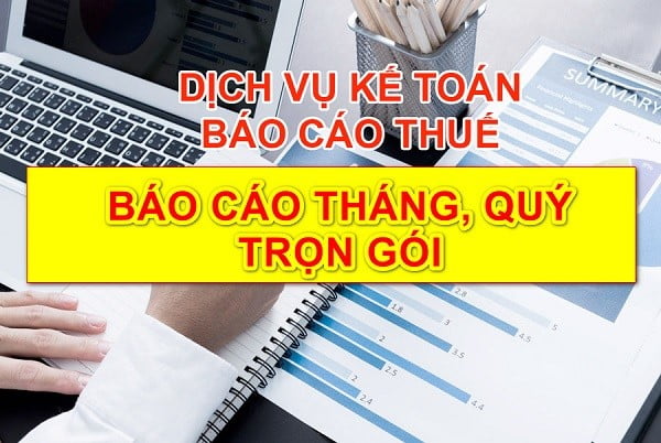 Trọn gói dịch vụ báo cáo thuế chuyên nghiệp tại Việt Á